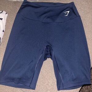 Gymshark training cycling shorts, Navy